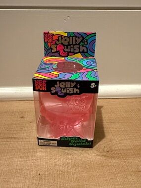 NIB NEEDOH JELLYFISH Jelly Squish Pink